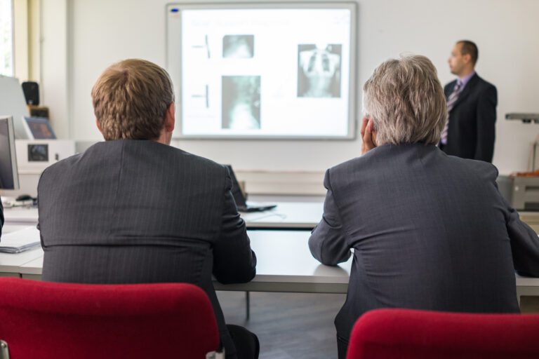 Presentation at university